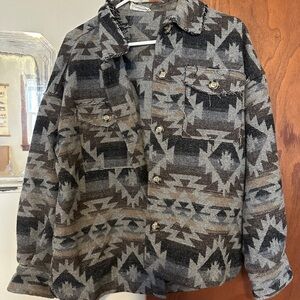 Geometric Patterned Jacket